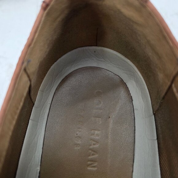 Cole Haan OriginalGrand Mens Brown Wingtip Oxford Dress Shoes C26471 Sz 12